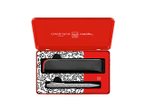 Set ECRIDOR KEITH HARING Ballpoint Pen & Leather Case - Special Edition