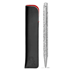 Set ECRIDOR KEITH HARING Ballpoint Pen & Leather Case - Special Edition