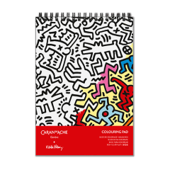 KEITH HARING Colouring Pad A5 - Special Edition