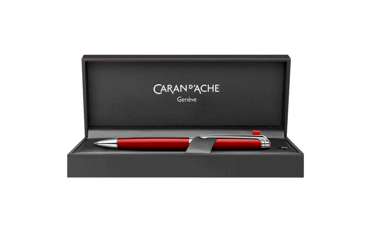 レマンスリム ルージュカーマイン ボールペン | Caran d'Ache JP