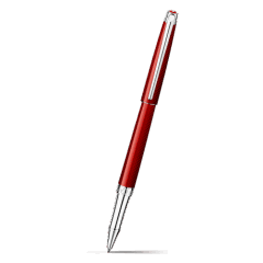 Rouge Carmin LEMAN SLIM Roller Pen