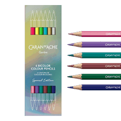 Packung mit 6 zweifarbigen Stiften CLAIM YOUR STYLE - Sonderedition