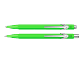 Set 849™ FLUO Green Ballpoint Pen + Mechanical Pencil