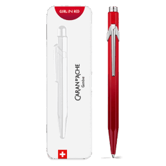 849™ Ballpoint Pen GIRL IN RED Red – Special Edition