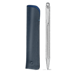 Set ECRIDOR™ COSMIC BLUE Ballpoint Pen & Leather Case - Special Edition