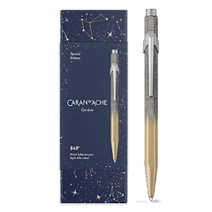 Stylo Bille 849™ COSMIC BLUE Doré – Édition Spéciale