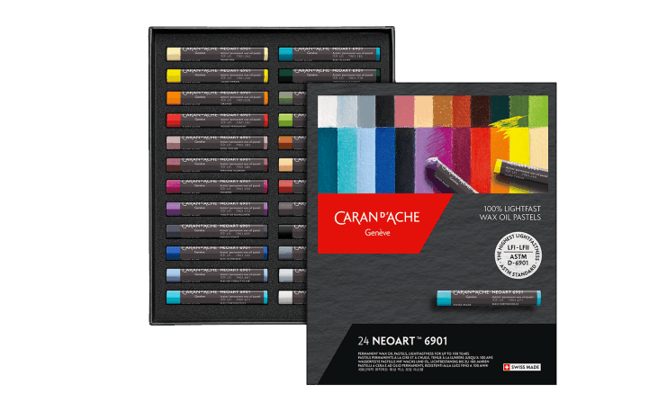 カランダッシュ　CARAN D'ACHE NEOART 6901 24色セット ネオアート6901 24色セット | Caran d'Ache JP