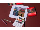 Box of 10 NEOCOLOR™ II Aquarelle Pastels 50 Year Dark – Special Edition