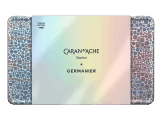 Set ECRIDOR™ GERMANIER Penna a Sfera Platinata e Astuccio in Cuoio – Edizione Speciale