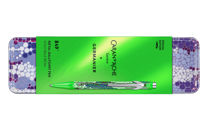 CARAN d'ACHE ボールペン　緑色 スイス製 Caran d'Ache 849 | スイスメイドの高級ボールペン | JP