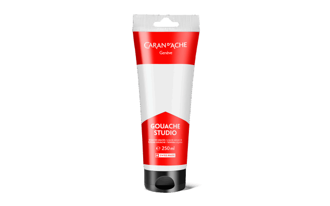 Tube 250 ml Gouache Weiss