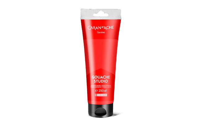 Tube 250 ml Gouache Scarlet