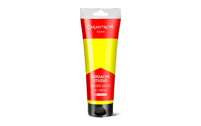 Tube 250 ml Gouache Zitronengelb