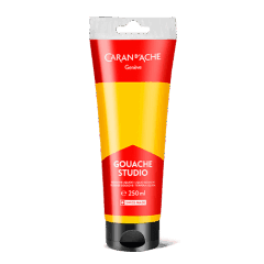 Tube 250 ml Gouache Primary yellow