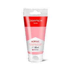 Tubo 80 ml Acrilico Rosa