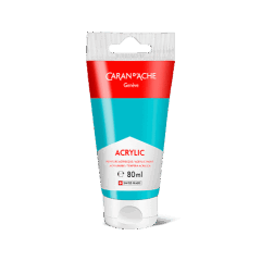 Tube 80 ml Acrylic Türkisblau