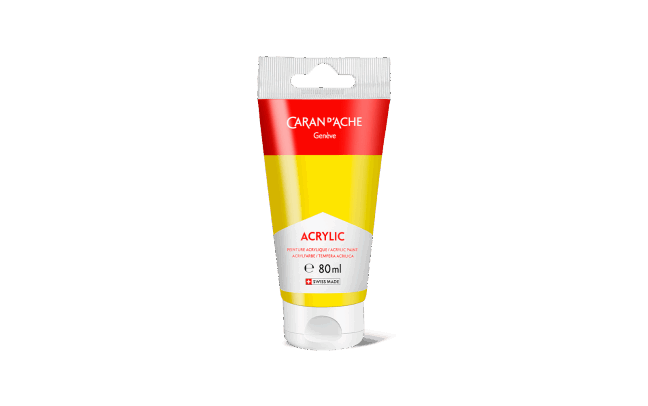 Tube 80 ml Acrylic Primärgelb