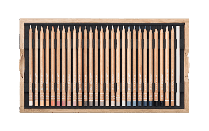Case 100 Coloured Pencils Luminance 6901™ | Caran d'Ache US