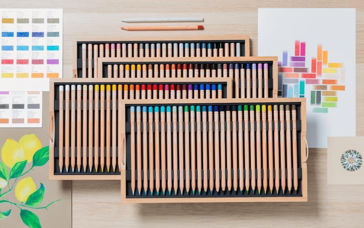 CARAN D'ACHE LUMINANCE 6901 100色セット Case 100 Coloured Pencils Luminance 6901™ | Caran d'Ache US