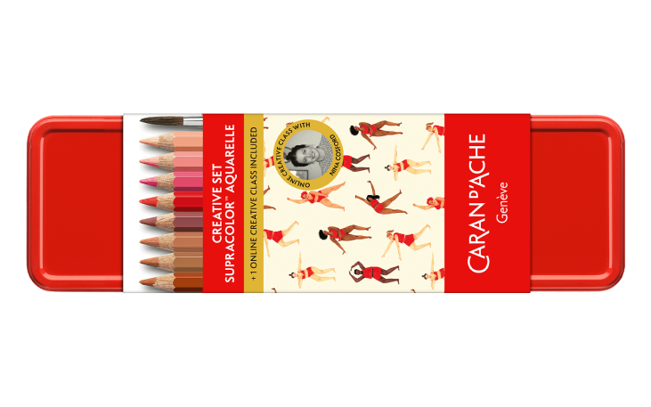 Creative Set 13 Pieces Nina Cosford & 1 online course | Caran d