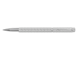 Stylo Roller Ecridor™ Damier Gris Argenté
