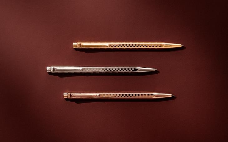 CARAN D'ACHE エクリドール ダミエローズゴールド エクリドール ダミエ ローズゴールド ボールペン | Caran d'Ache JP