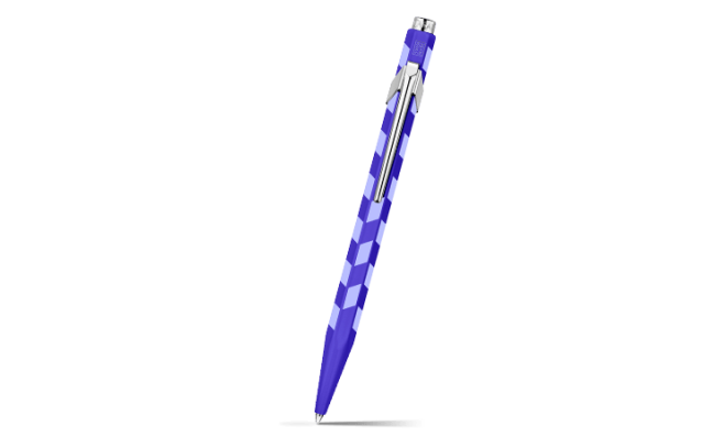 【限定】849 モザイク ボールペン ロイヤルブルー