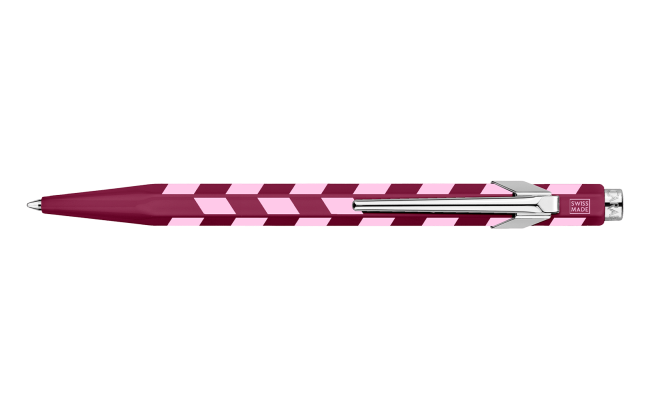 Ballpoint Pen 849™ Mosaic Garnet Red