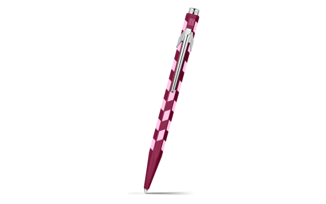 【限定】849 モザイク ボールペン ガーネットレッド