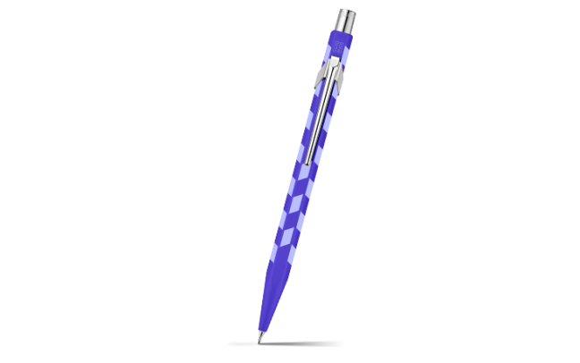 【限定】849 モザイク メカニカルペンシル 0.5mm ロイヤルブルー