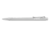 Set Ballpoint Pen Ecridor™ Paul Smith Grey Silver & Black Leather Case