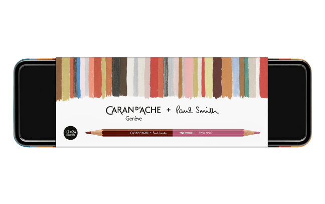 Set 12 Coloured Pencils Bicolor & 1 Brush Paul Smith