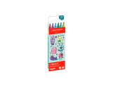 Set Kawaii 6 Feutres Fibralo™ Funny Monsters