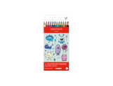 Set Kawaii 12 Matite Colorate Swisscolor Acquerellabili Funny Monsters
