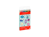 Set Kawaii 12 Matite Colorate Swisscolor Acquerellabili Funny Monsters