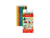 Set Kawaii 12 Matite Colorate Swisscolor Acquerellabili Swiss Mountain