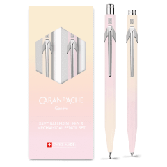 Set Ballpoint Pen & Mechanical Pencil 849™ Horizon Pastel Pink & Pastel Yellow (0.5 mm)