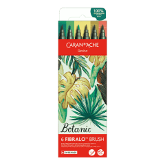Set 6 Fasermaler Fibralo™ Brush Botanic