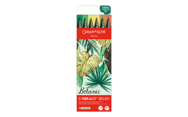 Set 6 Feutres Fibralo™ Brush Botanic