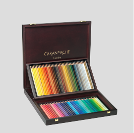 Caran dAche Caran d'Ache Classic Set of Watersoluble Colouring Pencils & Pastels Pack of 24 7610186001956 