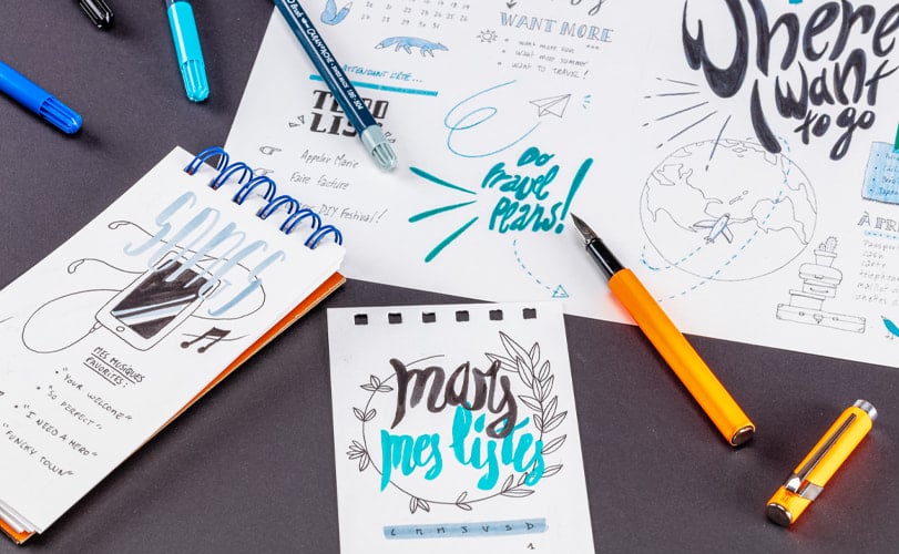 starting-a-bullet-journal-caran-d-ache