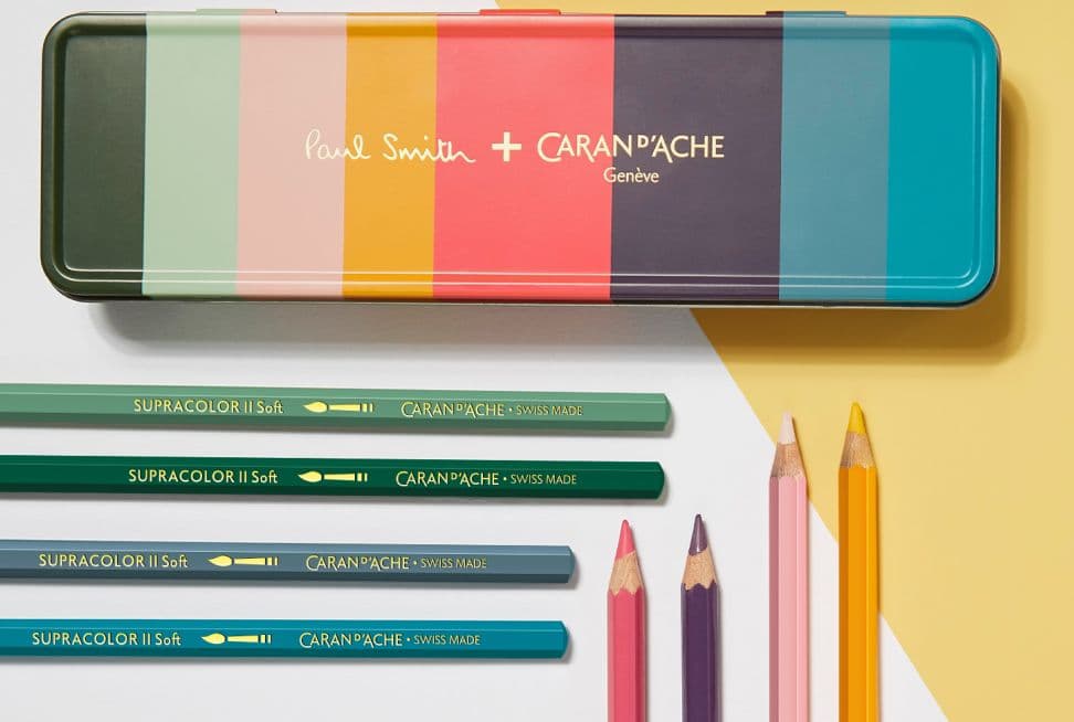 Nouvelle collection caran d'ache + paul smith, un beau stylo bille