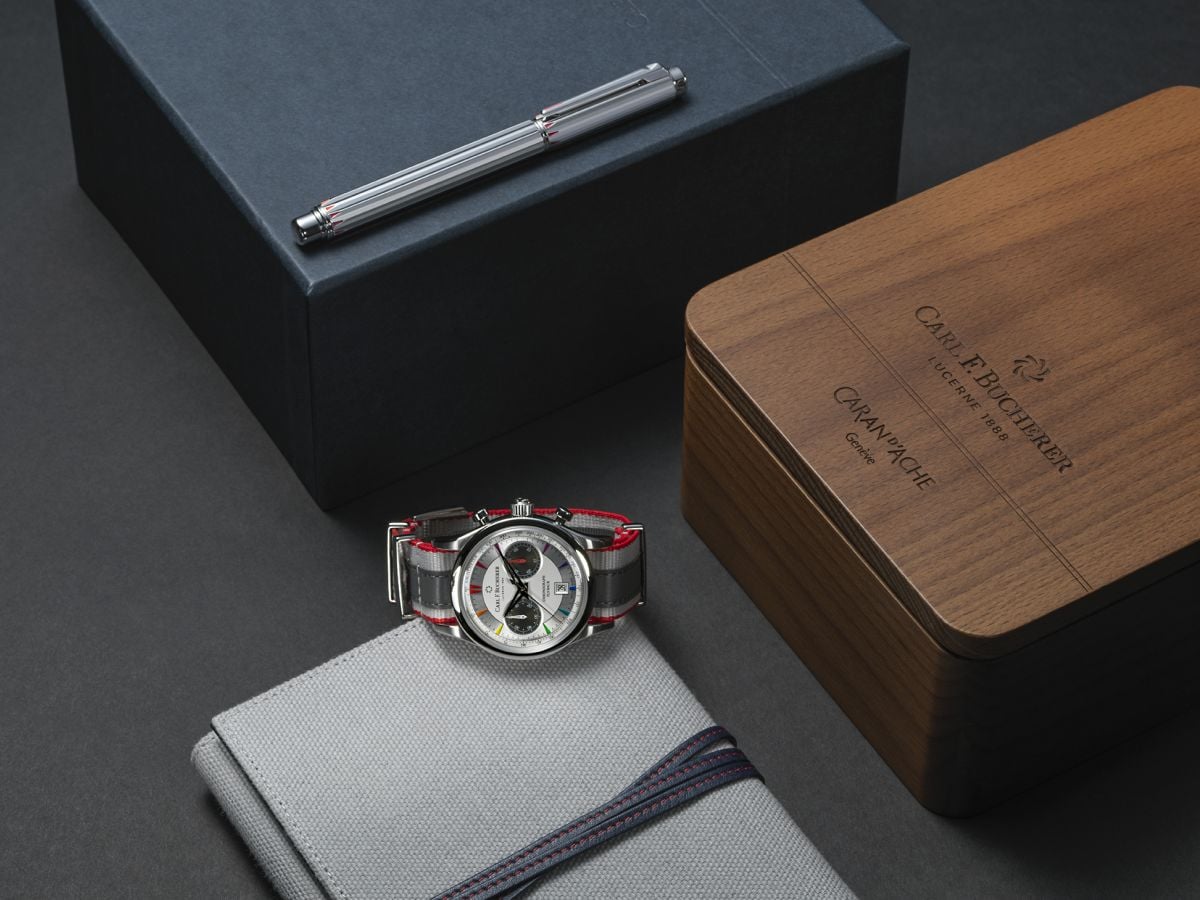 T58 珍品 高級スイス時計 CARAN D'ACHE カランダッシュ クォーツ メンズ 腕時計 稼働品 電池交換済 S1307 特集｜伊東屋オンラインストア