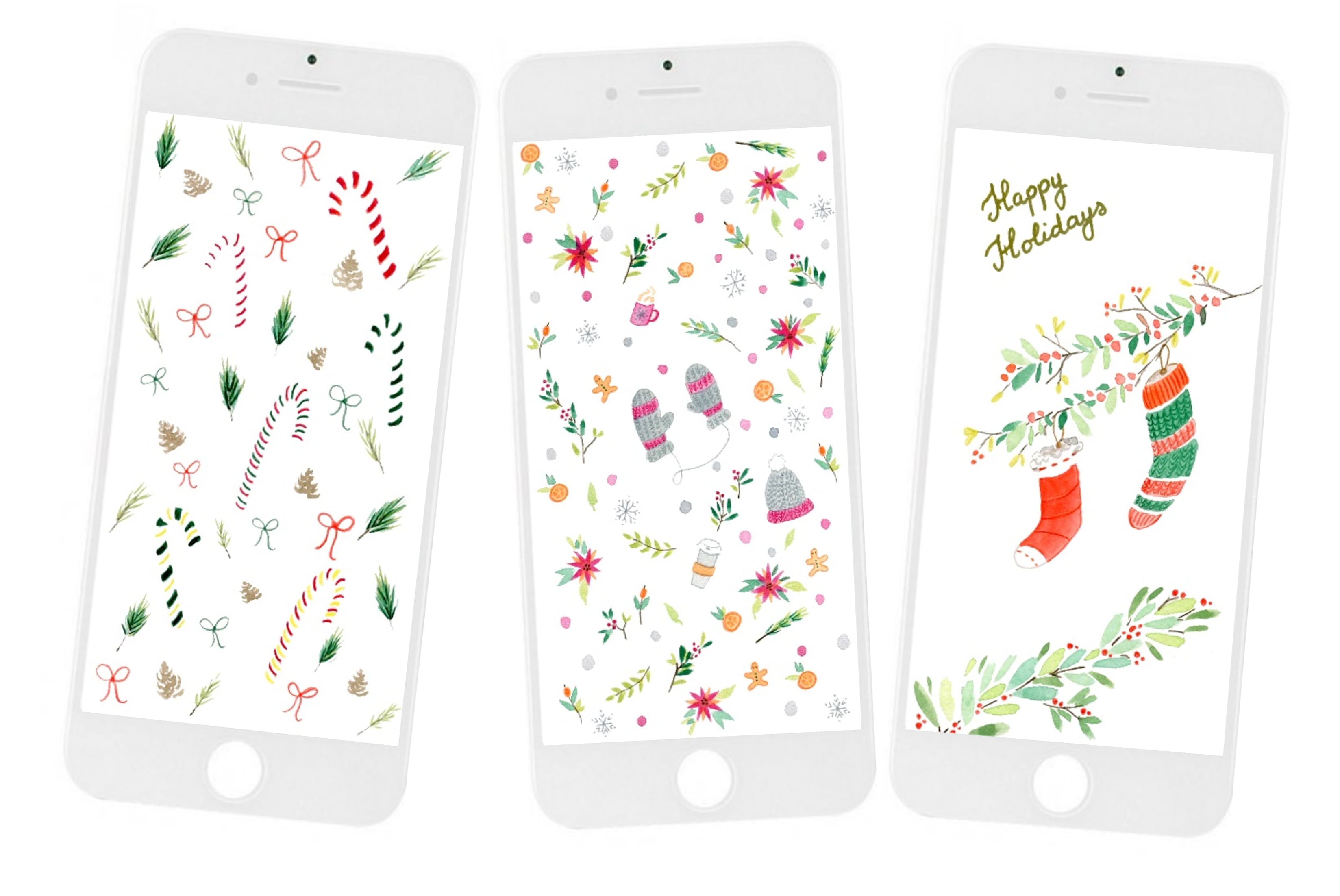 Festive wallpapers | Caran d’Ache