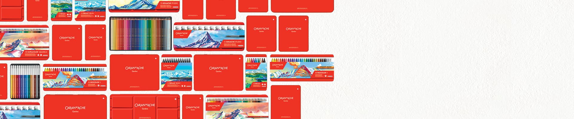 THE RED CARAN D’ACHE TIN, AN ICON OF REVERED MEMORIES AND EMOTIONS.